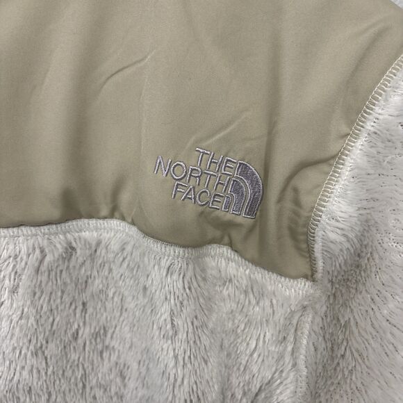 The North Face Summit Series Deep Pile Fleece Jacket Full Zip Cream Women's Med - Picture 8 of 8